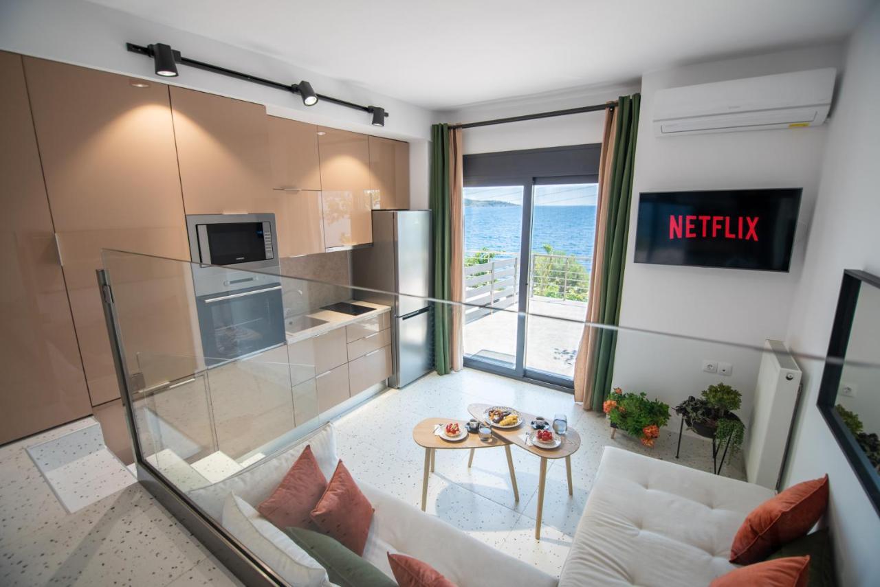 Anemos Seaside Apartment Neos Marmaras Extérieur photo